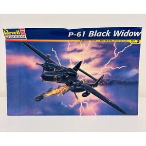 Revell Monogram P-61 Black Widow 1:48 Plastic Model Kit 85-7546 New Open Box